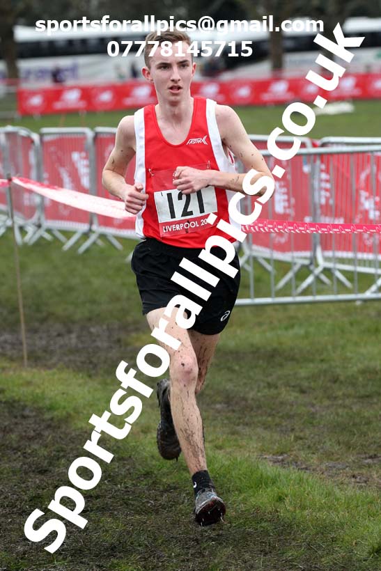 Senior boys, 2020 New Balance English Schools Champs., Sefton Park, Liverpool. Photo: David T. Hewitson/Sports for All Pics